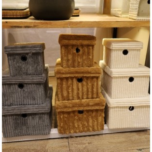 Canastos Textiles Con tapa... 2