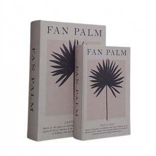 Libro Caja Fan Palm Set x 2...