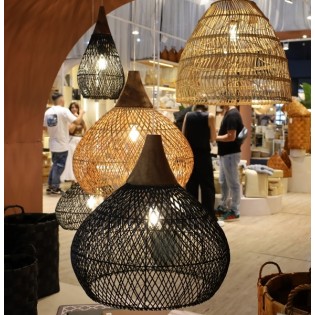 Pantalla de Rattan Natural... 2