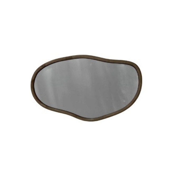 Espejo Marco madera natural lustrada...