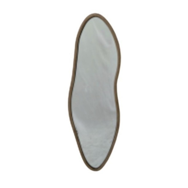 Espejo Marco madera natural lustrada...