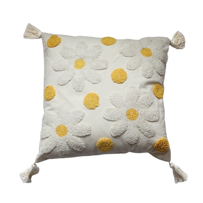Almohadon con Relleno 45x45 Flores-...
