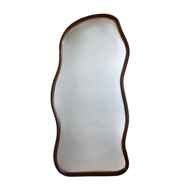 Espejo Orgánico Marco madera natural...